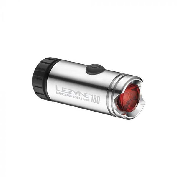 Світло заднє Lezyne LED MICRO DRIVE REAR сріблястий 4712805 989812 фото