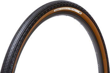 Покрышка Panaracer GRAVELKING SK + (Knobby tread) 700x50 Black/Brown Tubeless Folding 120tpi 630г RF750-GKSK-P-D фото