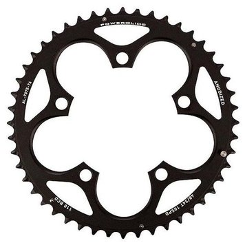 Зірка Sram POWERGLIDE CRING ROAD 46T 10S 110 AL4BLK S-PIN BB30 11.6215.197.190 фото