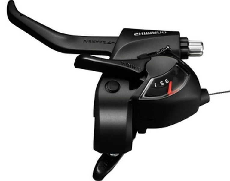 Манетка / тормозная ручка Shimano Acera ST-EF41 левая 3 скорости черный ASTEF41LBL фото