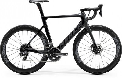 Велосипед 28" Merida REACTO DISC FORCE-EDITION (2020) glossy black/gilttery silver XL 6110832099 фото