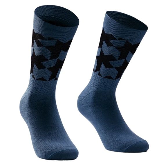Шкарпетки ASSOS MONOGRAM SOCKS EVO STONE BLUE L (43-46) 17071VFM фото