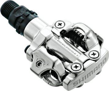 Педали Shimano PD-M520, SPD серебристый EPDM520S фото