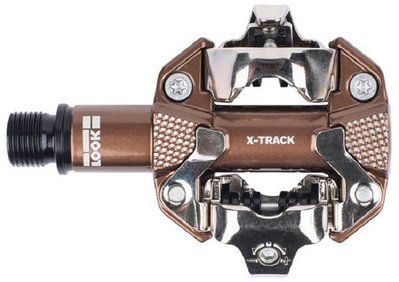 Педалі Look X-TRACK GRAVEL EDITION алюміній, вісь chromoly 9/16", бронзові PED-26-04 фото