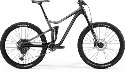 Велосипед MERIDA ONE-FORTY 800,M(17),SILK ANTHRACITE/BLACK 6110878390 фото