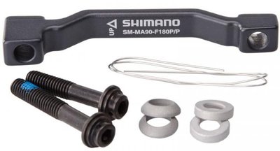 Адаптер для диск тормозов Shimano передний SM-MA90-F180P/P, ротора 180мм, POST-type ISMMA90F180PPC фото