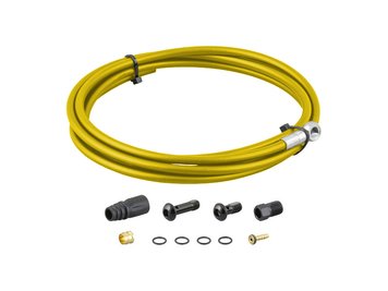 Сервісний набір Tektro Banjo Hose Kit 1800мм, жовтий Banjo Hose Kit YELLOW фото