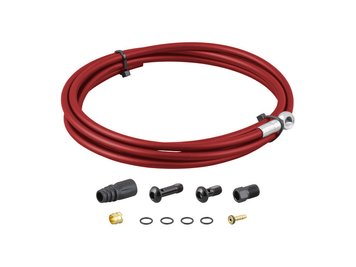 Сервісний набір Tektro Banjo Hose Kit 1800мм, червоний Banjo Hose Kit RED фото