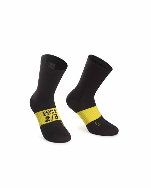 Шкарпетки ASSOS ASSOSOIRES SPRING/FALL SOCKS black Series unisex L (43-46) 13213VFM фото
