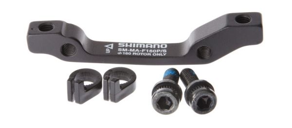 Адаптер для диск тормозов Shimano передний SM-MA-F160PSA, ротора 160мм, International Standard ISMMAF160PSA фото