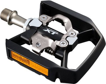 Педали Shimano PD-T8000 DEORE XT, SPD рамка односторонний механизм EPDT8000 фото