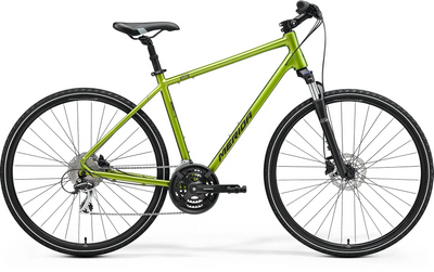 Велосипед MERIDA CROSSWAY 20,L(55)SILK FALL GREEN(BLACK) A62211A 01748 фото