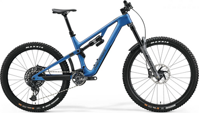 Велосипед MERIDA ONE-SIXTY 8000 SILK BLUE(DARK GERY) L A62211A 04202 фото