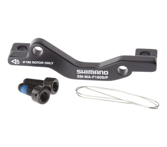Адаптер для диск тормозов Shimano передний SM-MA-F180S/P, 180мм IS/PM ISMMAF180SPA фото