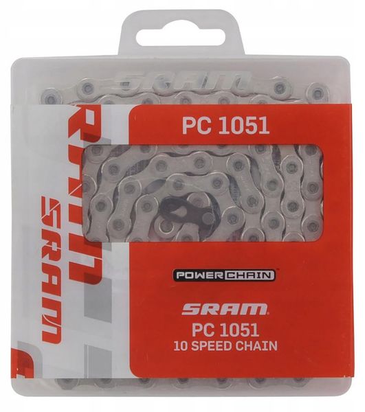 Цепь SRAM PC1051 114 линков 10 скоростей 93.2712.114.105 фото