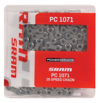 Цепь SRAM PC1071 114 линков 10 скоростей 89.2711.114.105 фото