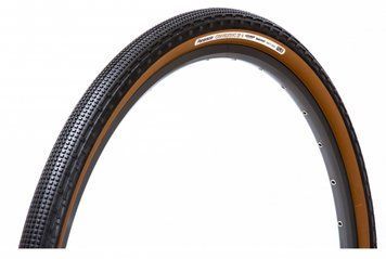 Покрышка гревел б/к Panaracer GravelKing SK Plus 27.5x2.1, склад., черн./коричн. RF650B53-GKSK-P-D фото