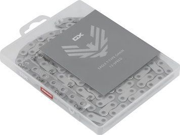 Ланцюг SRAM GX T-Type Eagle срібний, 12 швидкостей, 126 ланок 00.2518.054.010 фото