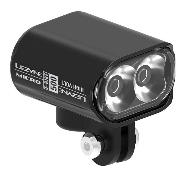 Світло переднє Lezyne EBIKE MICRO DRIVE 500 HIGH VOLT чорний 4710582 542664 фото