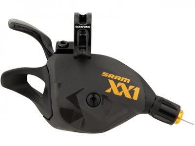 Манетка SRAM XX1 Eagle Trigger Single Click правая 12 скоростей черный/золотой 00.7018.390.000 фото