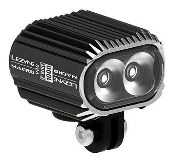 Світло переднє Lezyne EBIKE MACRO DRIVE 1000 чорний 4712805 997411 фото