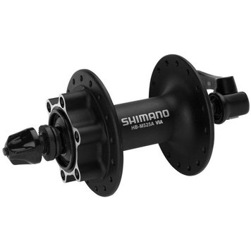 Втулка передня Shimano HB-M525 DEORE 36 отв ротор на 6 болт чорний EHBM525AALS фото