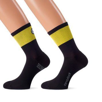 Шкарпетки ASSOS Cento Socks Evo 8 Volt Yellow, 0/35-38 - 13.60.656.33.0 11970VFM фото