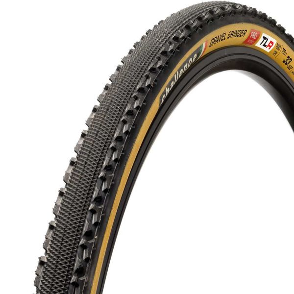 Покришка Challenge Gravel Grinder 700x33 Tubeless Ready 260TPI Black/ Brown 00537 фото