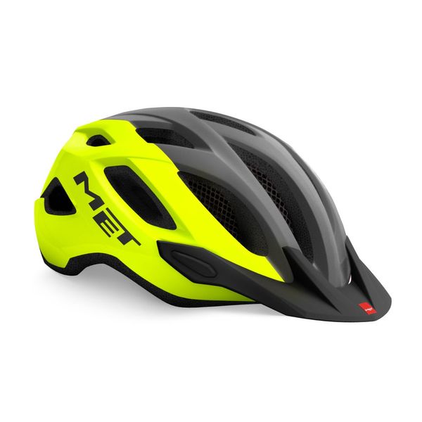 Шлем MET Crossover Safety Yellow Gray | Glossy XL (60-64 см) 3HM 109 CE00 XL GI3 фото