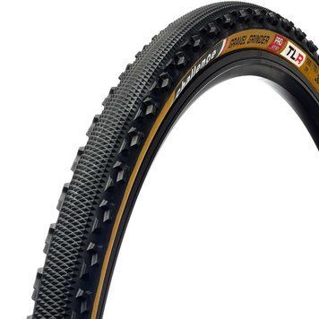 Покрышка Challenge Gravel Grinder 700x36 Tubeless Ready 260TPI Black/ Brown 00532 фото