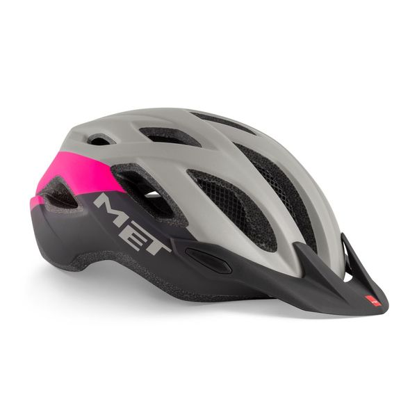 Шлем MET Crossover Gray Pink | Matt - M (52-59 см) 3HM 109 MO LG1 фото