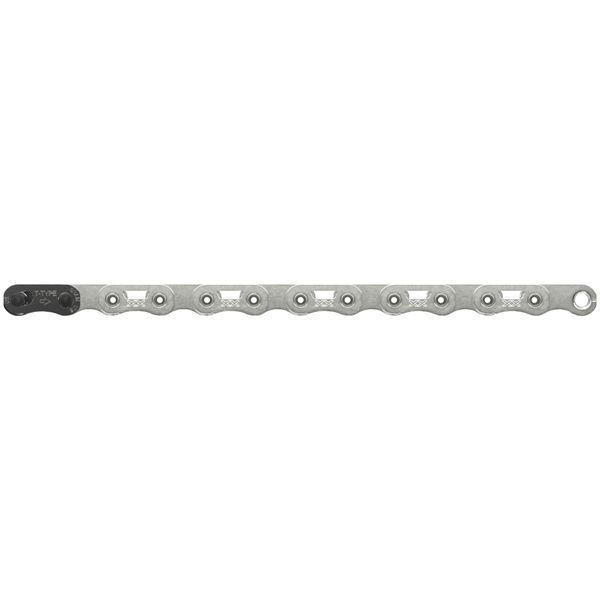 Ланцюг SRAM XX SL T-Type Eagle срібний, 12 швидкостей, 126 ланок, із замком PowerLock 00.2518.057.010 фото