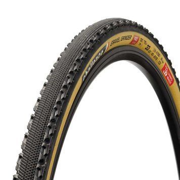 Покрышка Challenge Gravel Grinder 700x33 Tubetype 260TPI Black/ Brown 00535 фото
