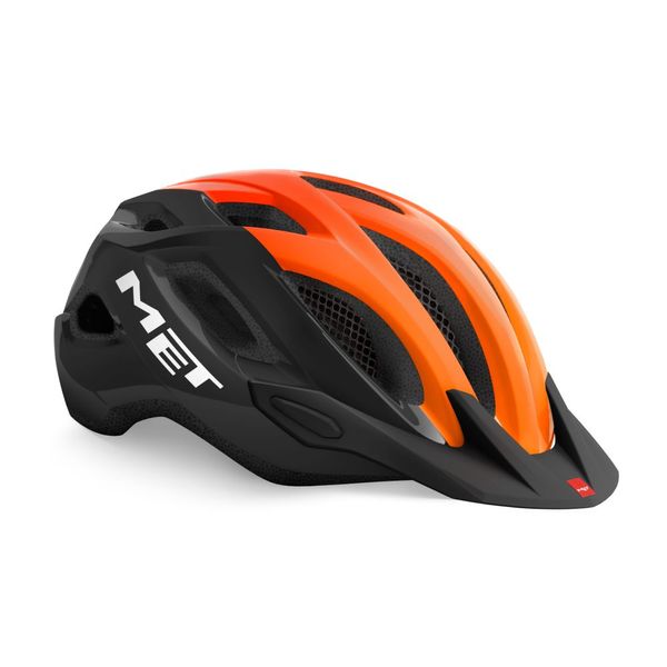 Шлем MET Crossover Black Orange | Glossy M (52-59 см) 3HM 109 CE00 M AR3 фото