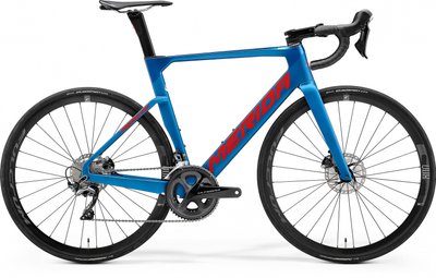 Велосипед Merida REACTO 6000 GLOSSY BLUE/MATT BLUE 2021 XS 6110885531 фото