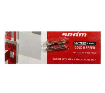 Лінк швидкого з`єднання SRAM 9 швидкостей золотий 72.2740.200.751 фото