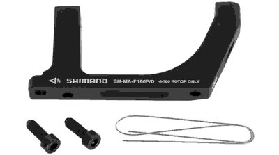 Адаптер передній шосе Shimano 180мм FLATMOUNT ISMMAF160PDA фото