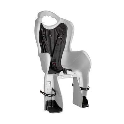 Детское кресло BASELI Standard серый/ черный с креплением на раму 395428 фото