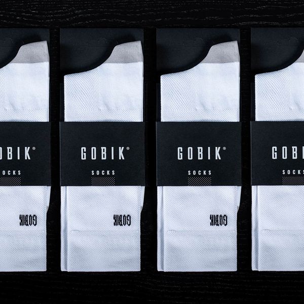 Шкарпетки Gobik IRO 2.0 UNISEX WHITE LOGO S-M 15-02-018-003-20 фото