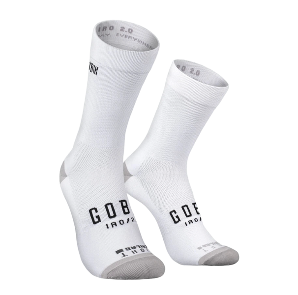 Носки Gobik IRO 2.0 UNISEX WHITE LOGO L-XL 15-02-018-003-21 фото