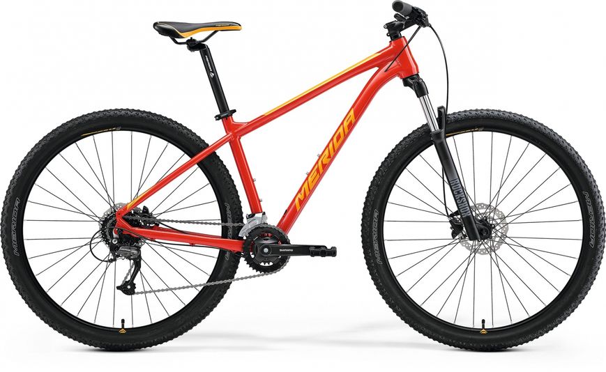 Велосипед Merida BIG NINE 60-2X RED (ORANGE) 2022 XL A62211A 01977 фото