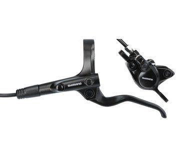 Гальмо гідравл. дискове Shimano MT201 переднє (ліва ручка BL-MT201, каліпер, гідроліния 1000мм) EMT201KLFPRA100 фото