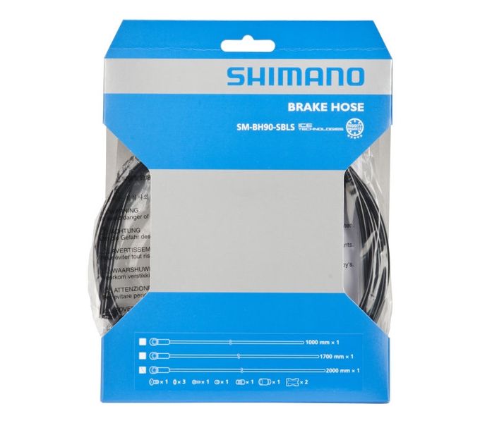 Гидролиния Shimano Saint SM-BH90-SBLS для заднего дискового тормоза 1700 мм ISMBH90SBLSL170 фото