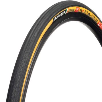 Покришка Challenge Strada 700x25 Tubeless Ready 300TPI Black/ Brown 00547 фото