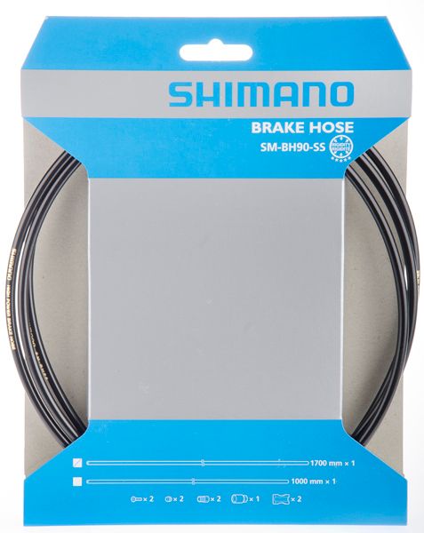 Гідролінія Shimano SM-BH90-SS для диск гальм, 1700мм, чорн ESMBH90SSL170 фото