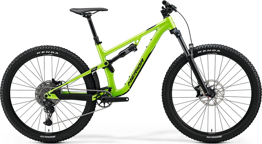 Велосипед MERIDA ONE-FORTY 400 III2 MID,MET.MERIDA GREEN(BLACK) A62411A 01210 фото